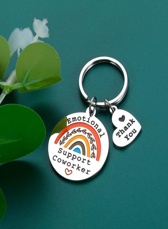 FOOZDEEVAAQ Coworker Leaving Gifts for Women Men Christmas Stocking Stuffers White Elephant Valentine Emotional Support Coworker Gifts Emotional Support Keychain Goodbye Farewell Employee Appreciation Dispatcher - Image 3